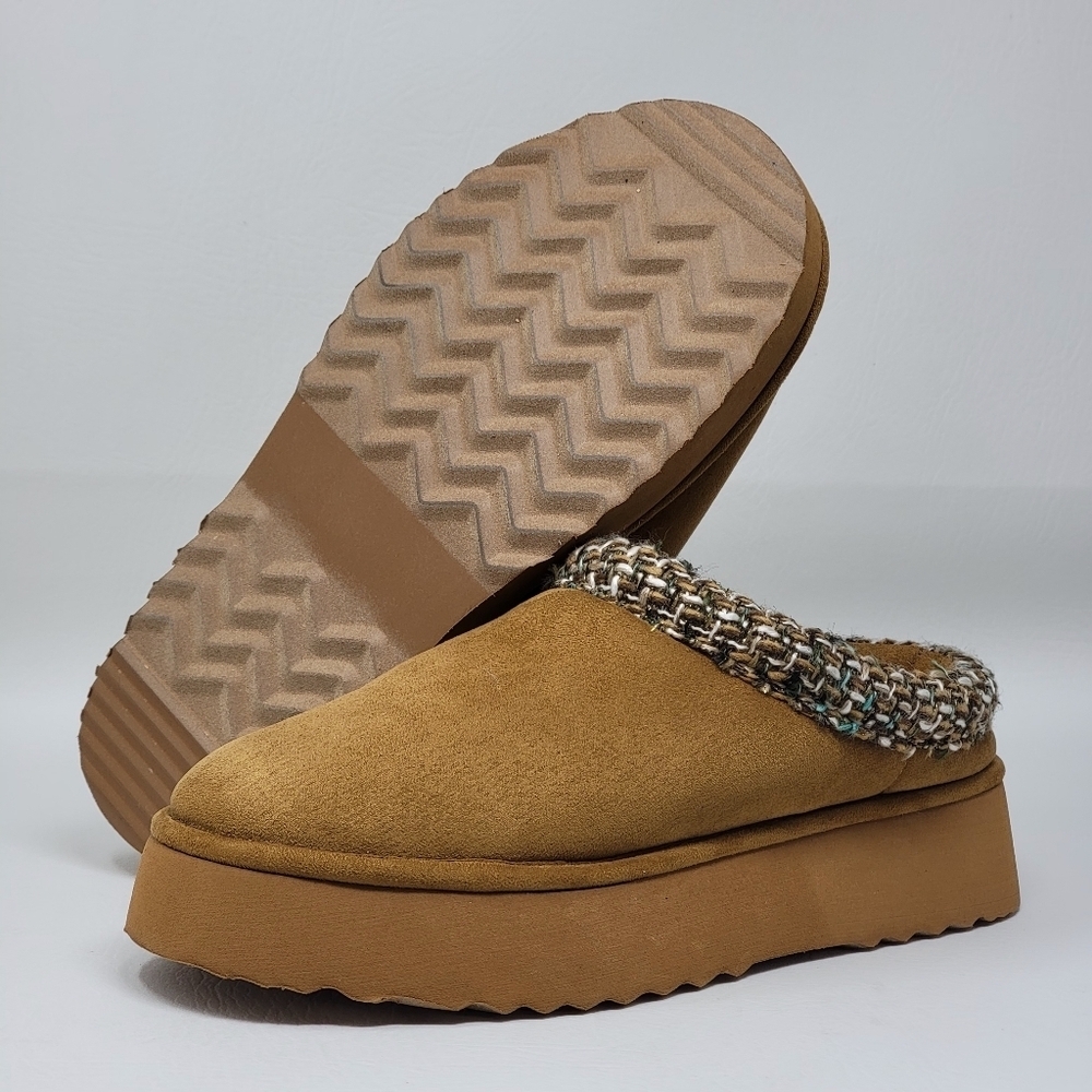 Steve Madden Salena-2 Chestnut Slip-On Platform Women's Shoes Size 8.5 New